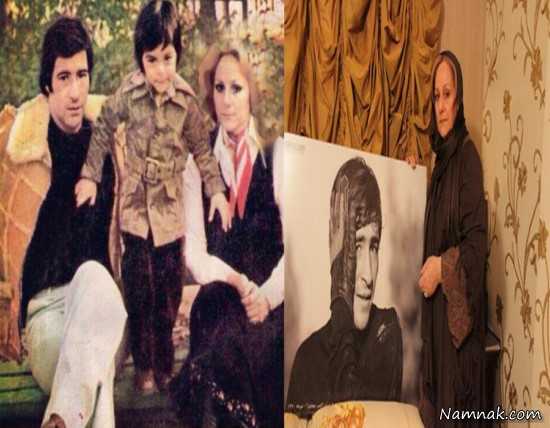 ناصر حجازی و همسرش ، کودکی لیلا حاتمی ، عکسهای قدیمی علی حاتمی