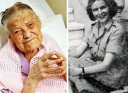 چهره دیدنی پیرترین دختر باکره 105 ساله ! عکس
