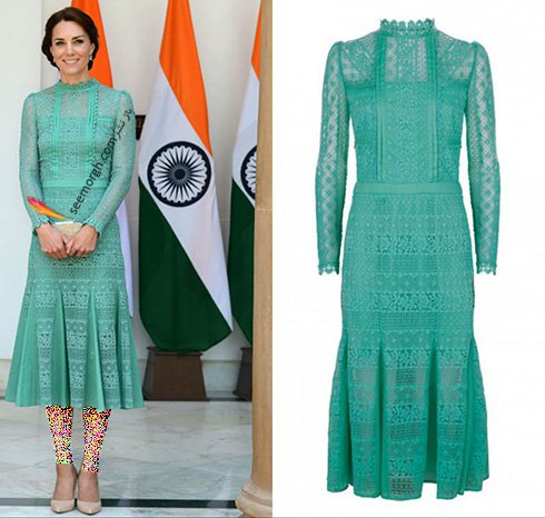 مدل لباس کیت میدلتون Kate Middleton در هندوستان - عکس شماره 11
