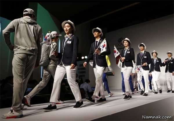 لباس کره ای ، لباس کره ای ها ، لباس ورزشکاران کره ای