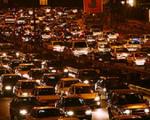 ترافیک آزادراه تهران - کرج - قزوین و جاده چالوس سنگین است