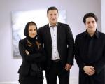شجریان، علی دایی و همسرش در نمایشگاه+عكس