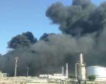 آتش سوزی در واحد نمک زدایی شماره 2شرکت نفت و گاز کارون اهواز