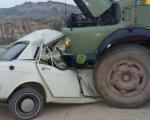 حادثه رانندگی در جاده مرزی سومار یک کشته و یک مجروح به جا گذاشت