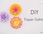 گل های کاغذی زیبا بسازید + آموزش ساخت گل های کاغذی