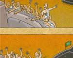 آثار برگزیده کاریکاتوریست‌های خبرگزاری فارس در فراخوان «آل سقوط»