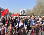 روز ملی کلاه «آق-قالپاق» در قرقیزستان +تصاویر و فیلم