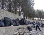 دهها تن زباله از مناطق طبیعی و تفرجگاه های استان تهران جمع آوری شد