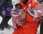 هشدار سازمان ملل در مورد جان باختن کودکان سوری از سرما در مسیر مهاجرت
