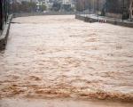 مصائب دائمی پل‌های موقت خرم‌آباد/ پارکینگ «خرم‌رود» زیر آب رفت