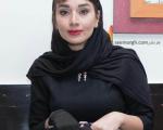 نوع آرایش بازیگر ایرانی او را شبیه به زن جذاب هالیوودی کرده است! عکس