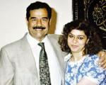 شوخی وحشتناک "صدام" با همسرش+عکس