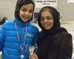 دو مدال دختران ایرانی در نخستین روز رقابت های اسکیت فرانسه