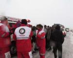 امداد رسانی به 750 فرد گرفتاربرف درجنوب کرمان