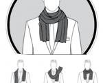 مدل های مختلف بستن شال گردن  -آکا