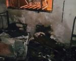 وقوع آتش سوزی در ساختمان دو طبقه در منطقه زمین شهری آبادان