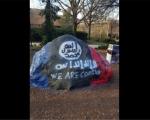 پیام داعش در دانشگاه‌ آمریکا + عکس