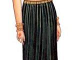 طرز پوشیدن لباس هندی (طرح ساری) -آکا