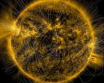 تصویری از میدان های مغناطیسی پیچیده خورشید