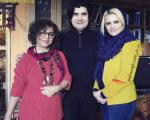 عکس سالار عقیلی و همسرش با خواننده زن سرشناس ایرانی!