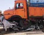 2 کشته در تصادف کامیون با وانت پیکان در پلدختر