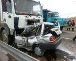 4 کشته در تصادف پراید و کامیون در آذربایجان شرقی (+عکس)