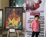 بازدید حداد عادل از آثار کم سن‌ترین نقاش جهان اسلام