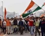 تظاهرات دانشجویان هندی در اعتراض به خشونت هندوهای افراطی