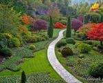باغ بوچارت زیباترین و بزرگترین باغ گل دنیا + تصاویر
