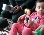 آخرین سوغاتی شهید مدافع حرم برای دخترش +عکس