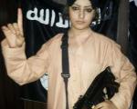 عکس زن داعشی بعد از کشف حجاب