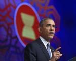 تلاش اوباما برای توجیه موافقتنامه دو سوی اقیانوس آرام در اجلاس آ.سه.آن