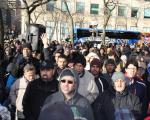 کانادایی‌ها در اعتراض به اعدام شیخ «نمر» مقابل کنسولگری آمریکا در «تورنتو» تظاهرات کردند+تصاویر