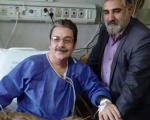 گوینده خبر به علت سکته در بیمارستان بستری شد+عکس