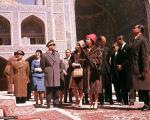 ملکه انگلیس و شاه در مسجد امام اصفهان+عکس
