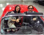 عکس جدید و دیدنی زوج بازیگر ایرانی معروف در خودروی لوکس!