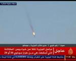 ترکیه جنگنده روسیه را سرنگون کرد/ 2 خلبان با چتر پریدند/ یک خلبان احتمالا در دست ترکمن های سوریه (+عکس و فیلم)