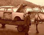 عکس/ ماشین قدیمی در زمان قاجار