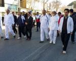 همایش پیاده روی خانوادگی در تربت حیدریه برگزار شد