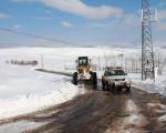 راه ارتباطی 50 روستای آذربایجان غربی بازگشایی شد/ 60 روستا همچنان در محاصره برف
