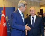 وزیر خارجه ترکیه: با جان کری درباره مبارزه با داعش گفتگو کردم