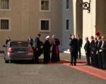 دیدار روحانی با پاپ فرانسیس رهبر کاتولیک ها + عکس(یک اتفاق جالب)