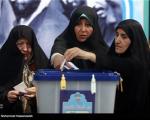 عکس/ همسر و دختر هاشمی پای صندوق رای