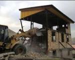 چهار مورد ساخت وساز غیرمجاز در اراضی کشاورزی شهرستان البرز تخریب شد