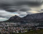 ابرهایی به شکل بشقاب پرنده که مردم آفریقای جنوبی را هراسان کرد + تصاویر