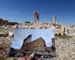 آثار باستانی پالمیرا؛ قبل و بعد از داعش (عکس)