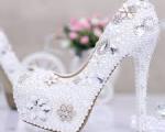جدیدترین مدل کفش عروس بند دار -آکا