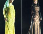 مدل های جدید لباس مهمانی زنانه با حجاب  -آکا