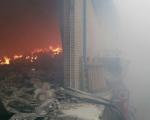 آتش سوزی مهیب در کارخانه چینی مقصود مشهد (+عکس)