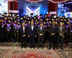 جشن دانش آموختگی دانشجویان دانشگاه آزاد اسلامی قزوین برگزار شد